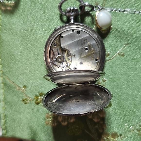 Tiffany's Sterling Silver Pin Set Vintage Watch Necklace - Picture 16 of 16